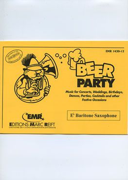 couverture Beer Party (Eb Baritone Sax) Marc Reift