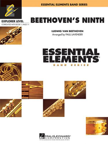 couverture Beethoven'S Ninth Hal Leonard