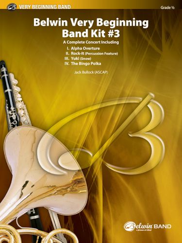 couverture Belwin Very Beginning Band Kit #3 ALFRED