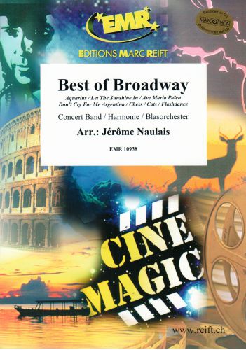 couverture Best Of Broadway Marc Reift