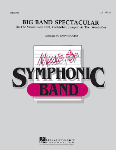 couverture Big Band Spectacular Hal Leonard
