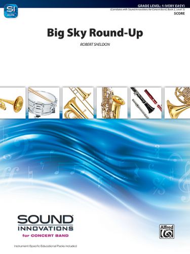couverture Big Sky Round-Up ALFRED