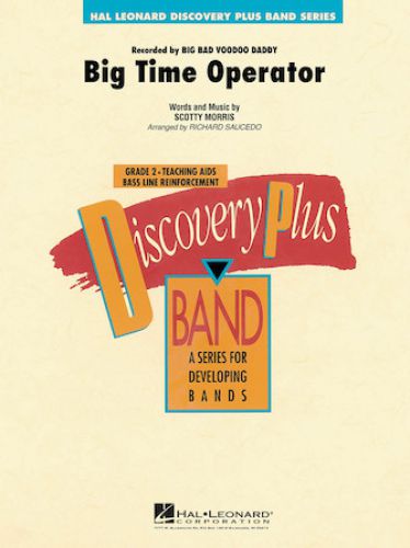 couverture Big Time Operator Hal Leonard