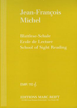 couverture Blattlese-Schule / Ecole de Lecture Marc Reift