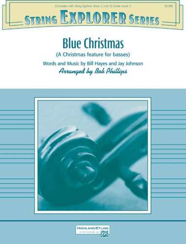 couverture Blue Christmas ALFRED