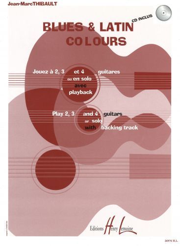 couverture Blues and Latin colours Editions Henry Lemoine