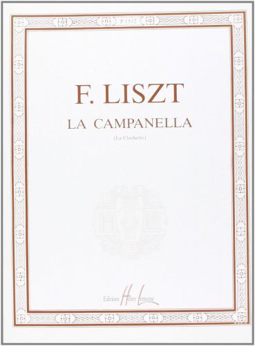 couverture Campanella - La Clochette Editions Henry Lemoine