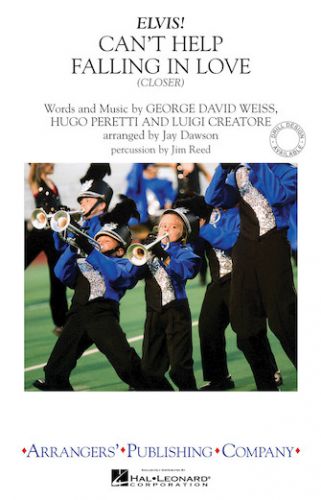 couverture Can't Help Falling In Love - Marching Band Arrangers' Publishing Company