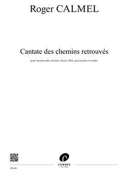 couverture Cantate des Chemins retrouvés Combre
