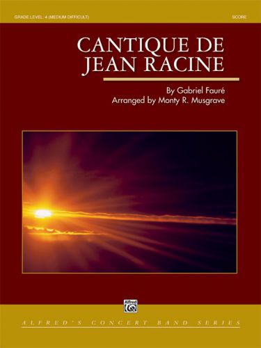 couverture Cantique de Jean Racine ALFRED