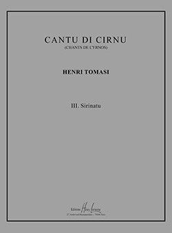 couverture Cantu di Cirnu n°3 Sirinatu Editions Henry Lemoine