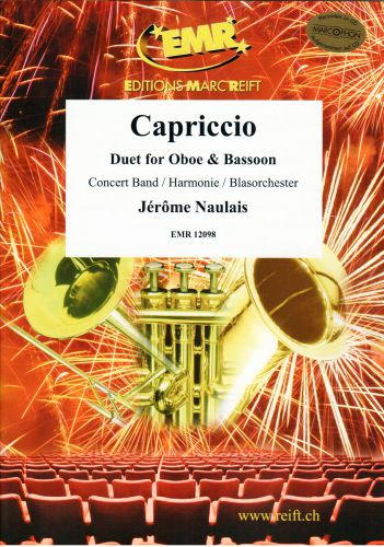 couverture Capriccio Duet for Oboe & Bassoon Marc Reift