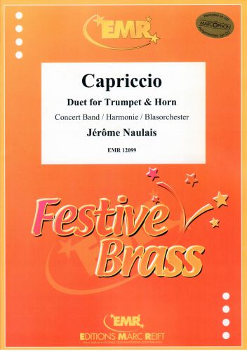 couverture Capriccio Duet for Trumpet & Horn Marc Reift