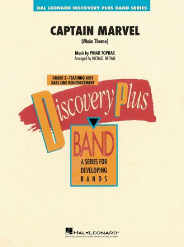 couverture Captain Marvel Hal Leonard