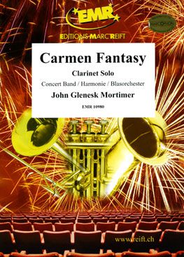 couverture Carmen Fantasy (Clarinet Solo) Marc Reift