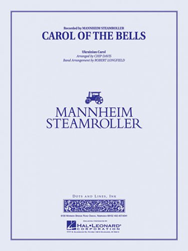couverture Carol of the Bells Hal Leonard