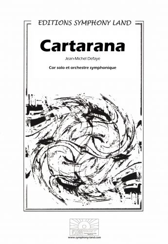 couverture Cartarana Cor solo et orchestre symphonique Symphony Land