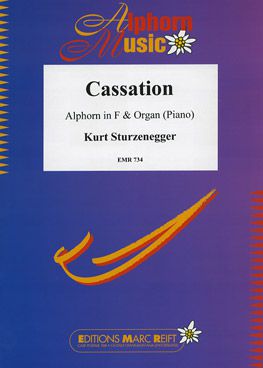 couverture Cassation (Alphorn In F) Marc Reift