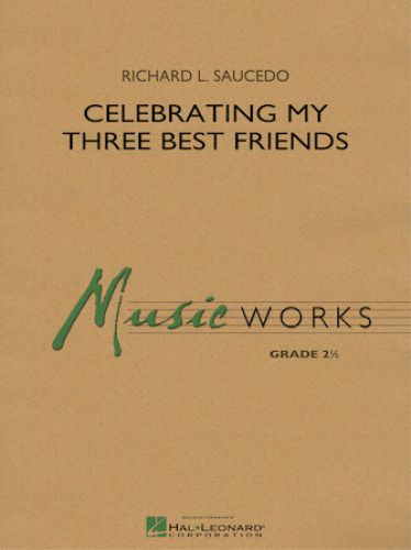 couverture Celebrating My Three Best Friends Hal Leonard