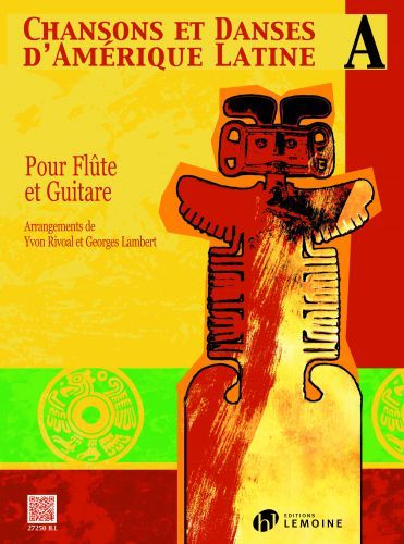 couverture Chansons et danses d'Am�rique latine Vol.A Editions Henry Lemoine