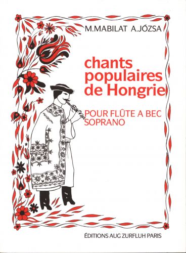 couverture Chants Populaires de Hongrie Editions Robert Martin