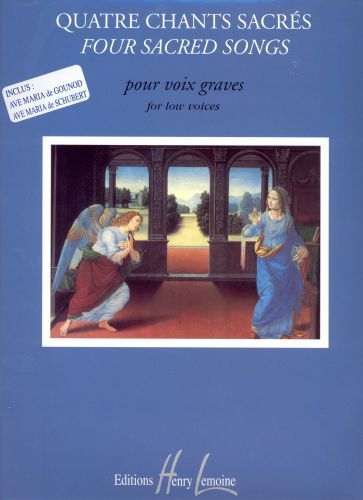 couverture Chants sacr�s (4) Editions Henry Lemoine