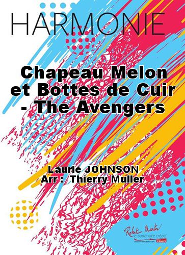 couverture Chapeau Melon et Bottes de Cuir - The Avengers Robert Martin