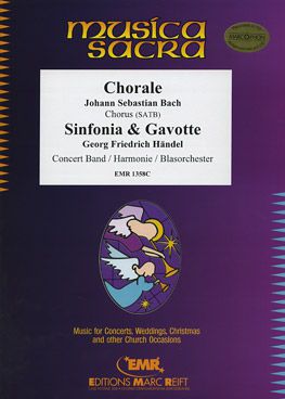 couverture Choral / Sinfonia & Gavotte (+ Chorus SATB) Marc Reift