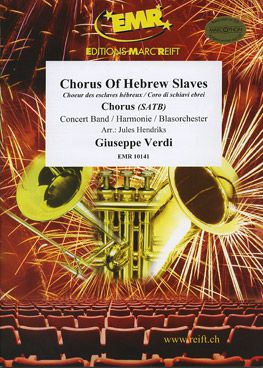 couverture Chorus Of Hebrew Slaves (+ Chorus SATB) Marc Reift