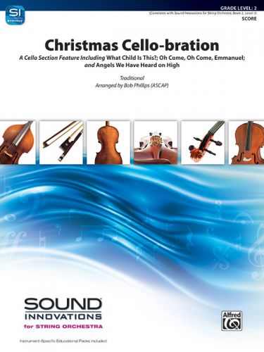 couverture Christmas Cello-bration ALFRED