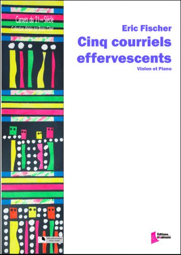 couverture Cinq courriels effervescents Dhalmann