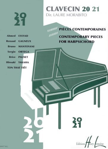 couverture Clavecin 20-21 Editions Henry Lemoine