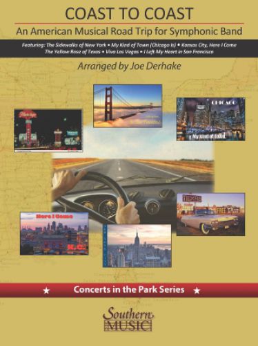 couverture Coast to Coast: An American Musical Road Trip Southern Music Company