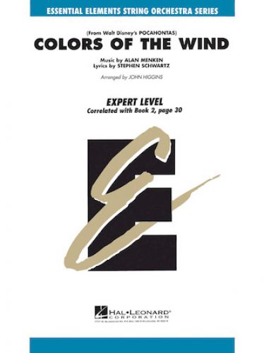 couverture Colors of the Wind Hal Leonard