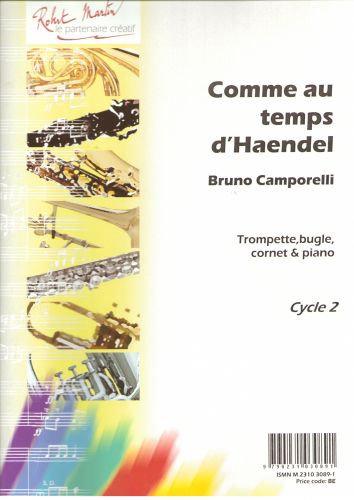 couverture Comme au Temps d'Haendel, Ut ou Sib Editions Robert Martin