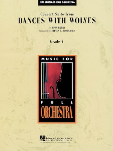 couverture Concert Suite From Dances With Wolves Hal Leonard