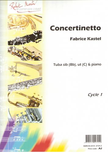 couverture Concertinetto, Ut ou Sib Robert Martin