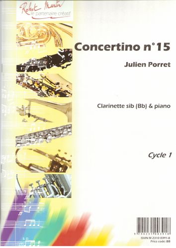 couverture Concertino N°15 Robert Martin