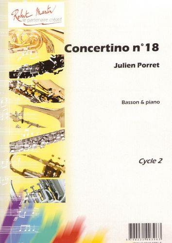 couverture Concertino N 18 Robert Martin