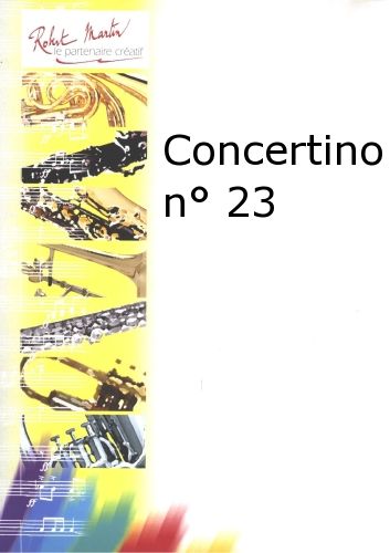couverture Concertino N°23 Robert Martin