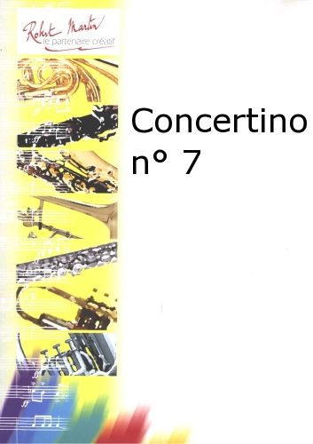 couverture Concertino N°7 Robert Martin
