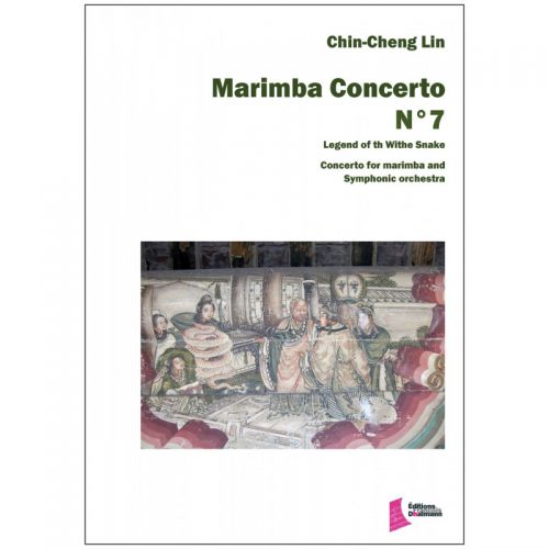 couverture CONCERTO 7 POUR MARIMBA ET ORCHESTRE SYMPHONIQUE Dhalmann