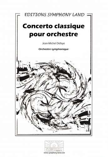 couverture Concerto Classique pour Orchestre Symphonique Symphony Land
