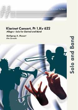 couverture Concerto for Clarinet, Part 1, KV 622 Molenaar