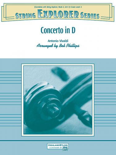 couverture Concerto in D ALFRED