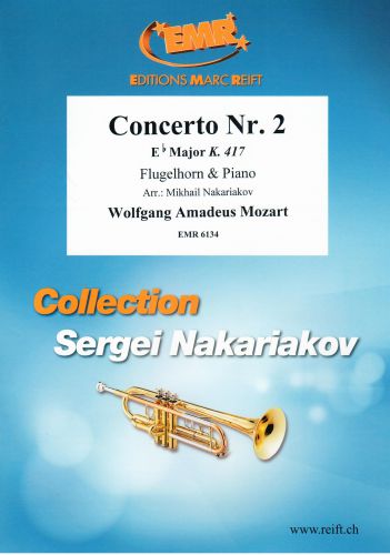 couverture Concerto Nr. 2 In Eb Major (K. 417) Marc Reift