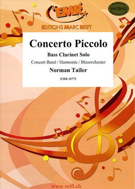 couverture Concerto Piccolo (Bass Clarinet Solo) Marc Reift