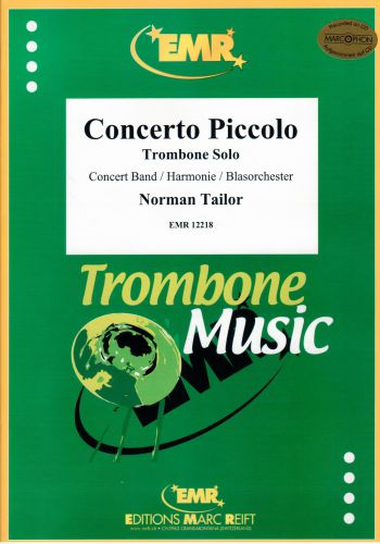 couverture Concerto Piccolo Trombone Solo Marc Reift