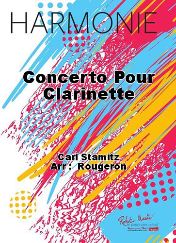 couverture Concerto Pour Clarinette Robert Martin