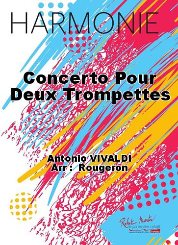 couverture Concerto Pour Deux Trompettes Robert Martin